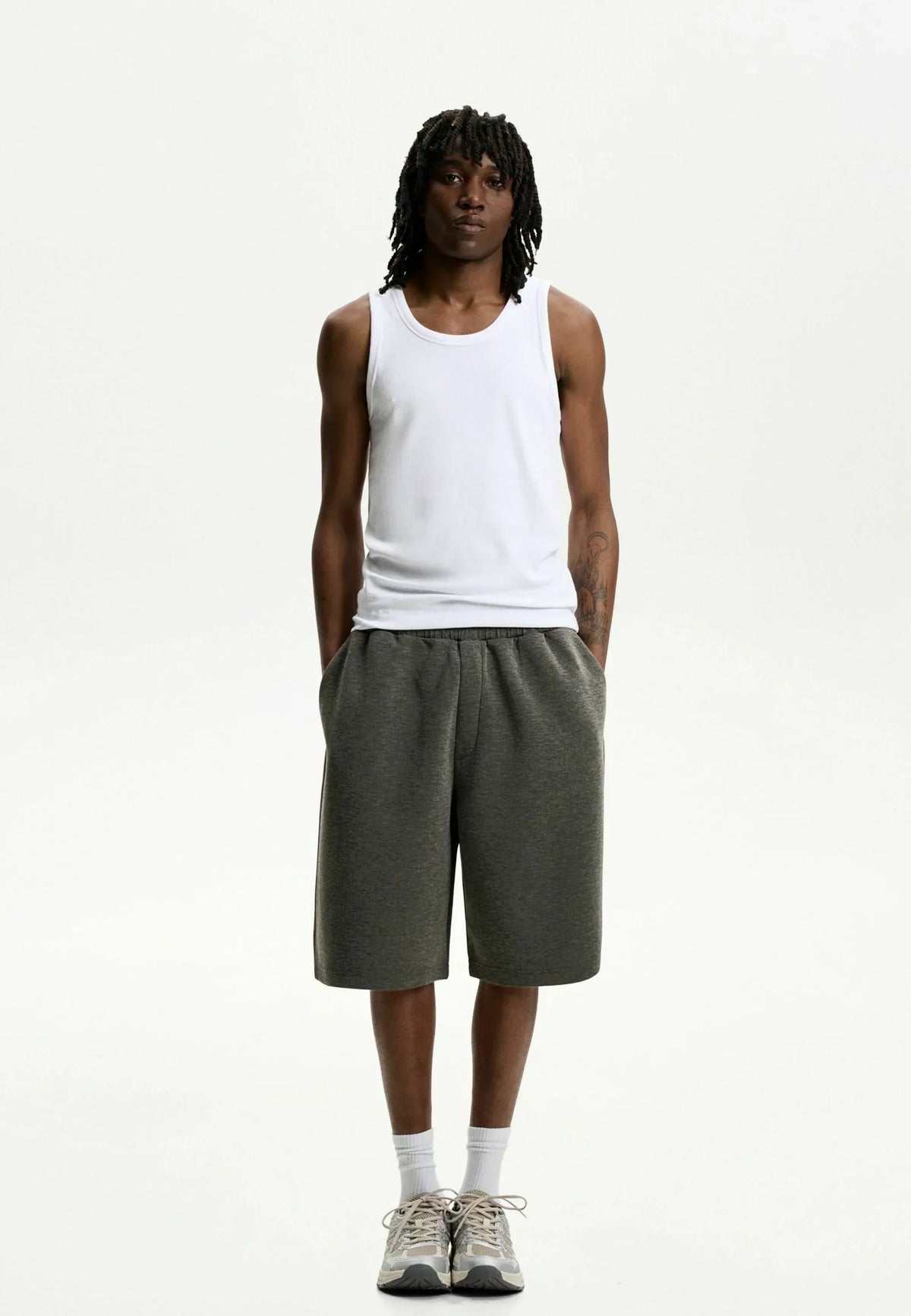 Dark Gray jogging shorts