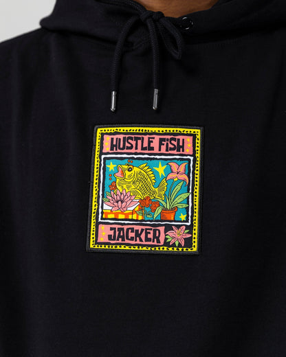CARPY BOB HOODIE - BLACK