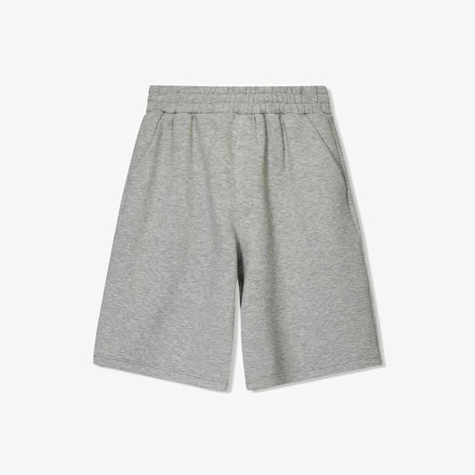 gray jogging shorts