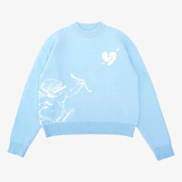 Oversized Knit “Love Arrow”